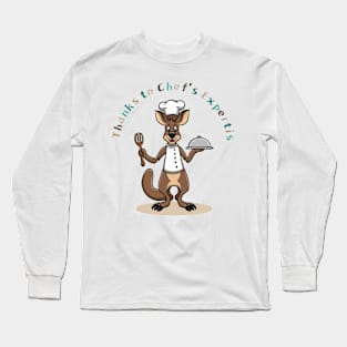 Kangaroo Chef Long Sleeve T-Shirt